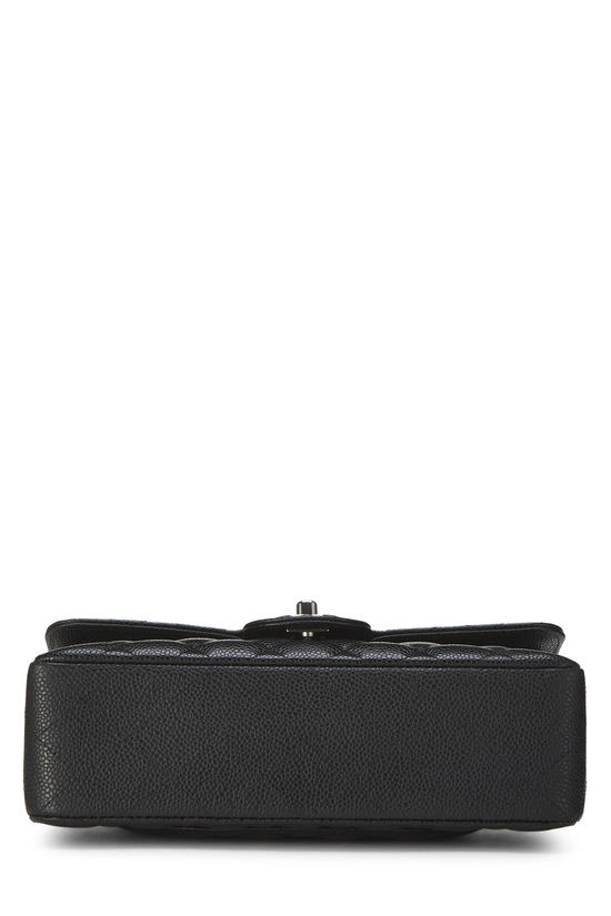 Black Quilted Caviar Classic Double Flap Small, , large image number 4