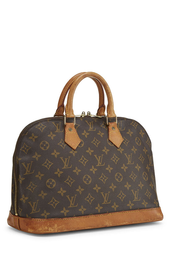 Authentic Louis Vuitton Signature Monogram Canvas Lockit Bag