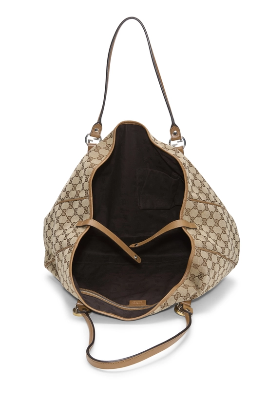 Original GG Canvas Twins Tote Large, , large image number 5