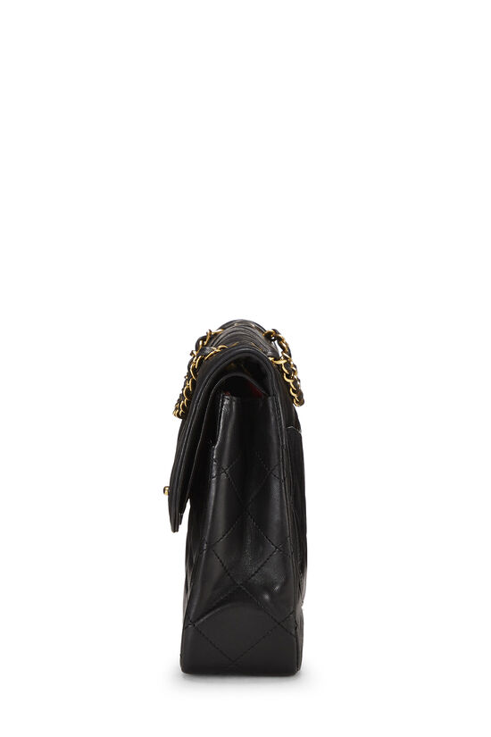 Chanel Lambskin Quilted XL Jumbo Single Flap Black - MyDesignerly