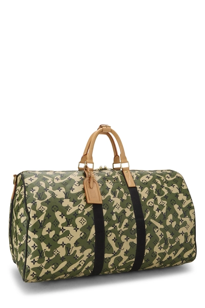 Louis Vuitton Takashi Murakami x Louis Vuitton Monogramouflage Keepall Bandouliere 50 — photo 2