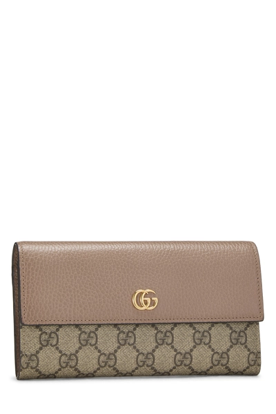 Pink Original GG Canvas Continental Wallet, , large