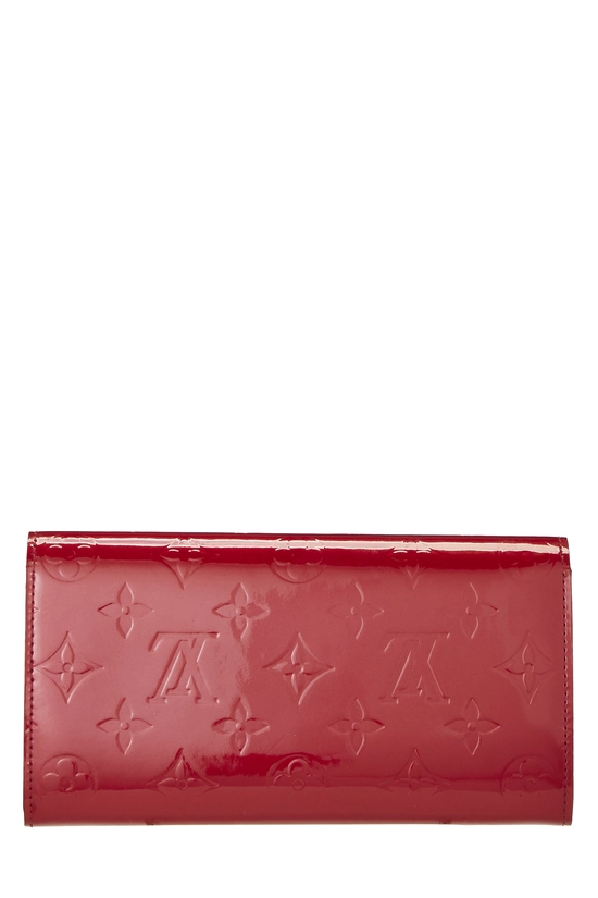 Red Monogram Vernis Sarah, , large image number 2