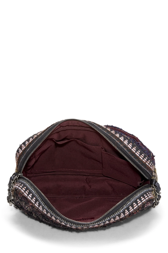 Multicolor Tweed Paris-Dallas 'CC' Camera Bag, , large image number 5