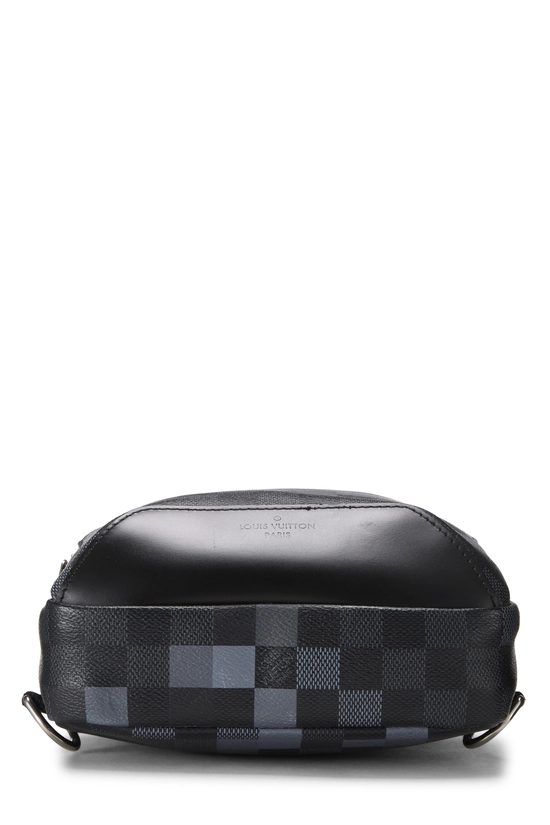Black Damier Graphite Pixel Avenue Sling, , large image number 4