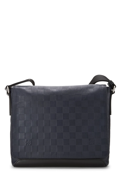 Louis Vuitton Navy Damier Infini District Messenger PM