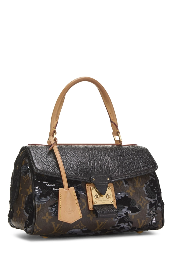 Black Monogram Fleur de Jais Carrousel Bag, , large image number 1
