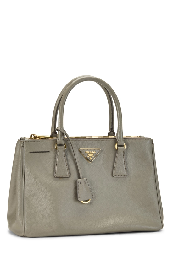 Grey Saffiano Executive Tote Small, , large image number 1