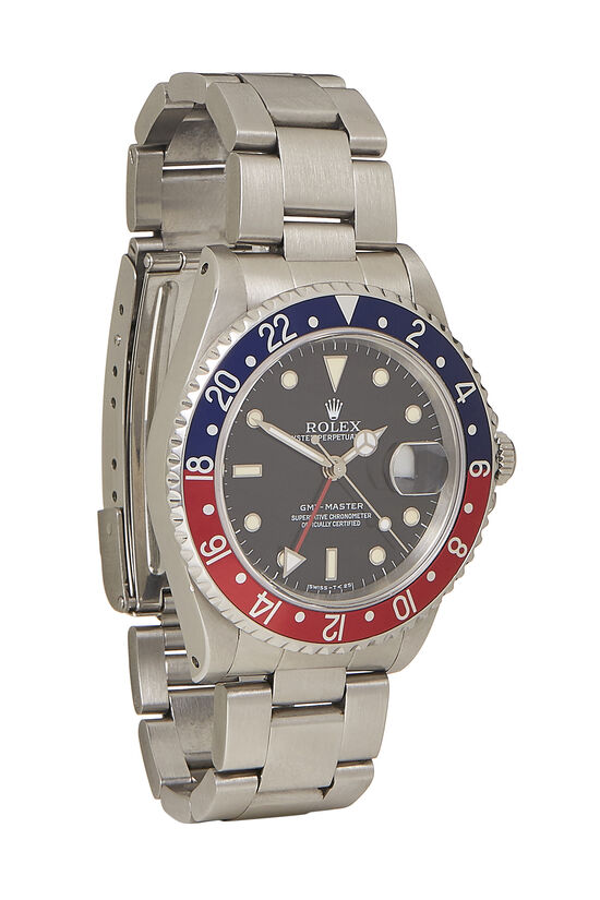 Stainless Steel Pepsi GMT-Master II 16700 40mm, , large image number 1
