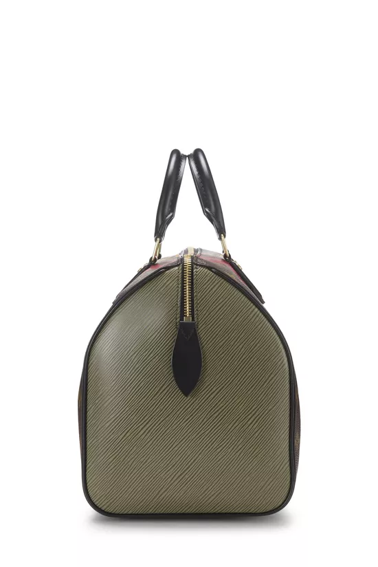 Monogram Canvas Kabuki Speedy 30, , large image number 2