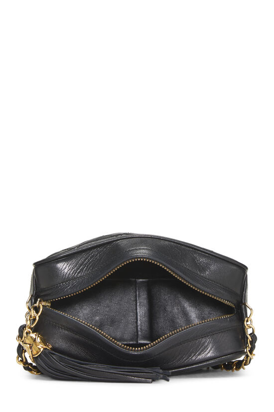 Black Lambskin 'CC' Camera Bag Mini, , large image number 5