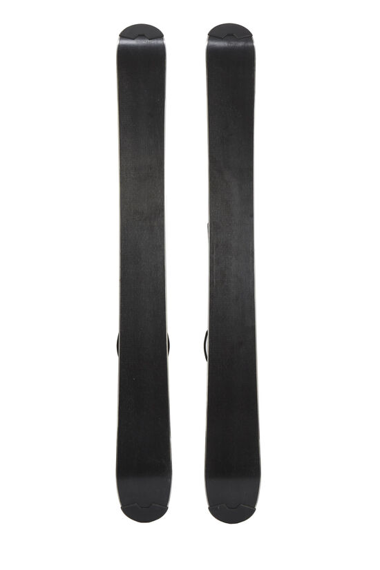 Black & White Carbon Fiber Skis & Poles, , large image number 1
