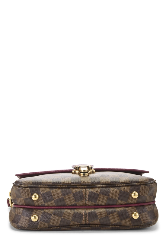 Burgundy Damier Ebene Clapton Crossbody, , large image number 4