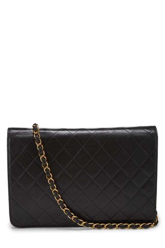 Black Quilted Lambskin Ex Flap Medium, , large image number 3