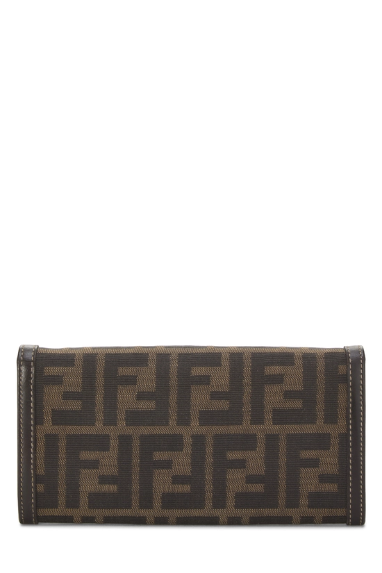 Brown Zucca Canvas Long Wallet, , large image number 2