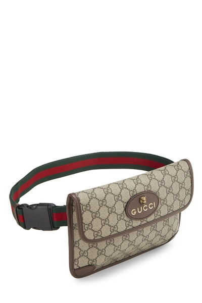 Brown GG Supreme Canvas Neo Vintage Belt Bag, , large