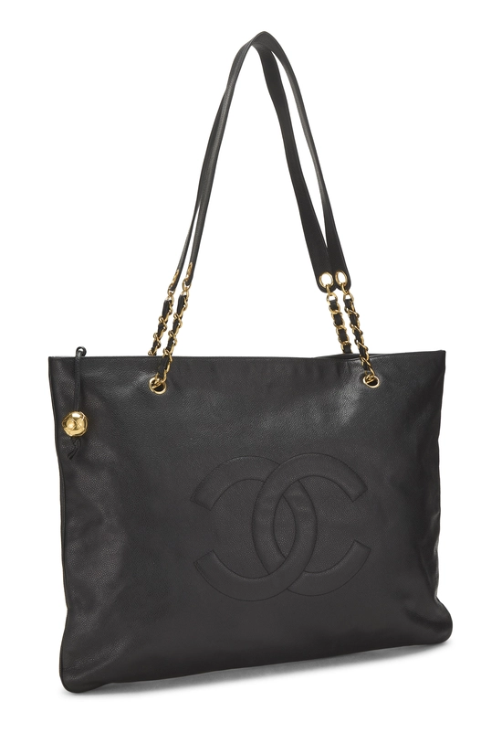 Black Caviar 'CC' Tote Large, , large image number 1