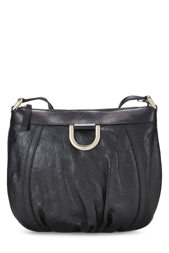 Black Guccissima Abbey Messenger Small, , large image number 0