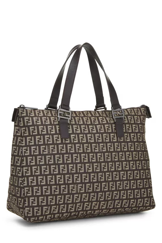 Brown Zucchino Canvas Tote, , large image number 1