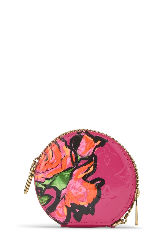 Stephen Sprouse x Louis Vuitton Roses Coin Purse, , large image number 2