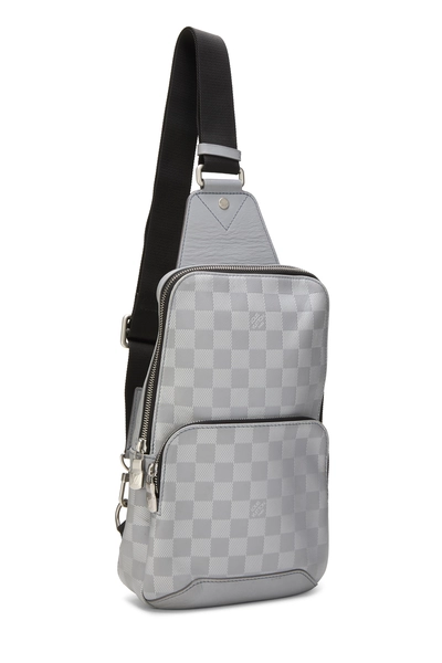 Louis Vuitton Silver Damier Infini Avenue Sling Messenger — photo 2