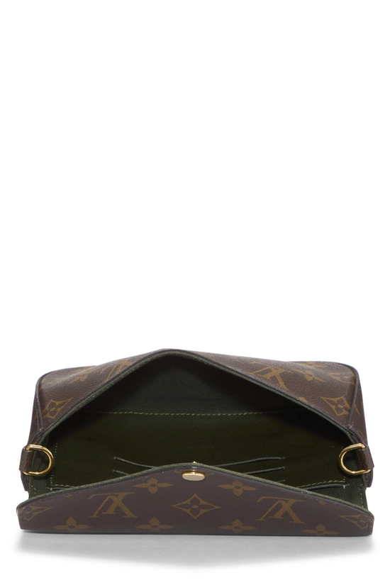 Green Monogram Canvas Felicie Strap & Go, , large image number 5