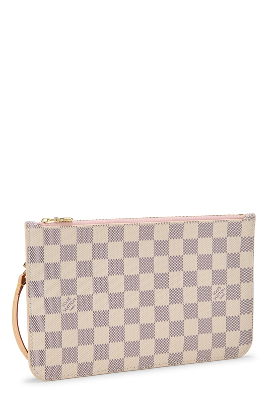 Damier Azur Neverfull Pouch MM NM, , large image number 1