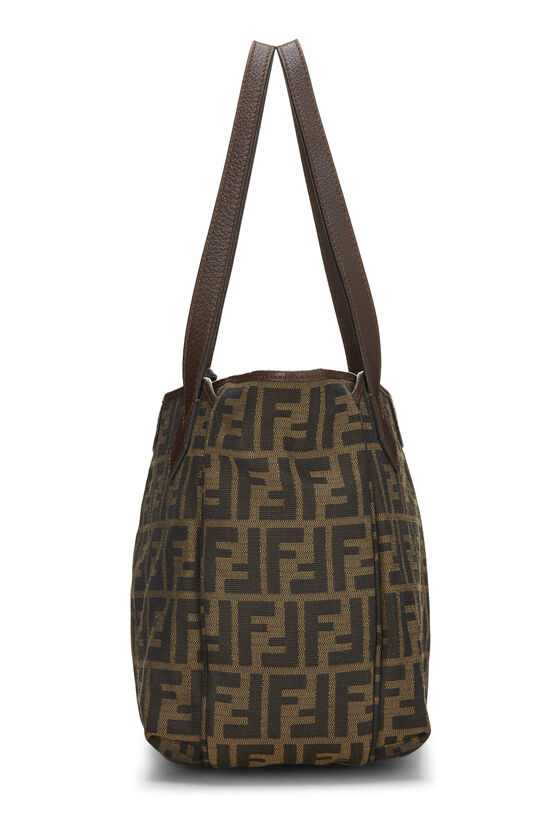 Brown Zucca Canvas Grand Shopping Tote Medium, , large image number 2