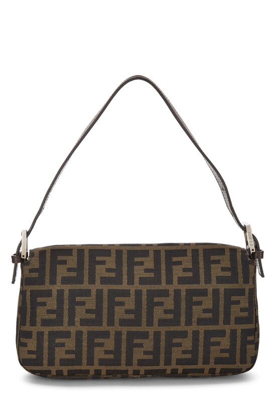 Brown Zucca Canvas Baguette, , large image number 3