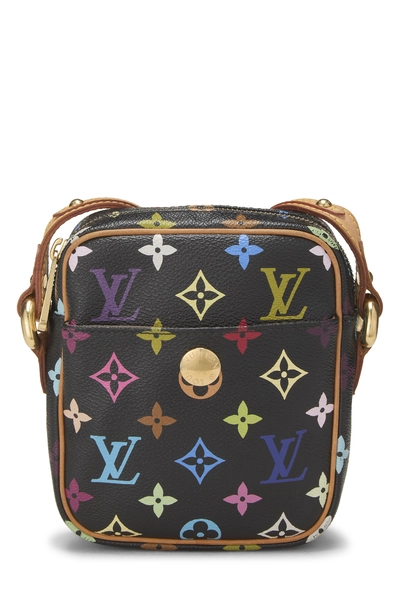 Louis Vuitton Takashi Murakami x Louis Vuitton Black Monogram Multicolore Rift