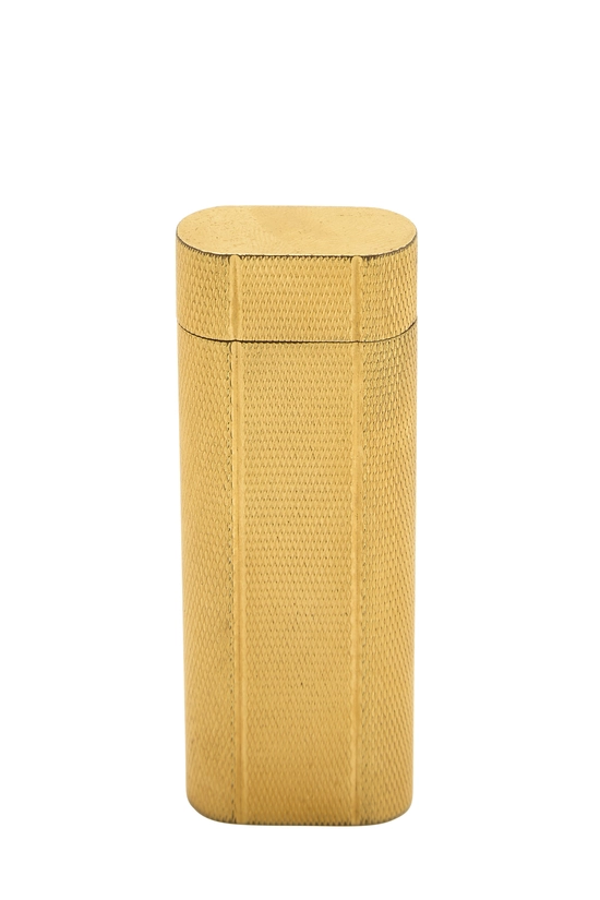 Gold Textured Metal Lighter , , large image number 1