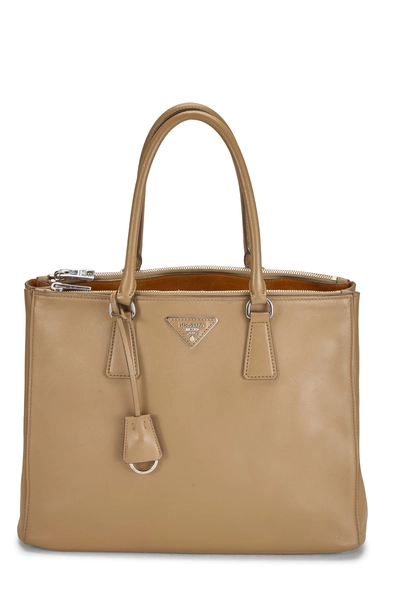 Prada Brown Calfskin Galleria Large