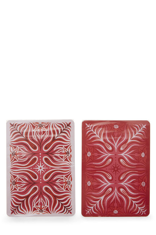 Red Printed Playing Card Set, , large image number 2
