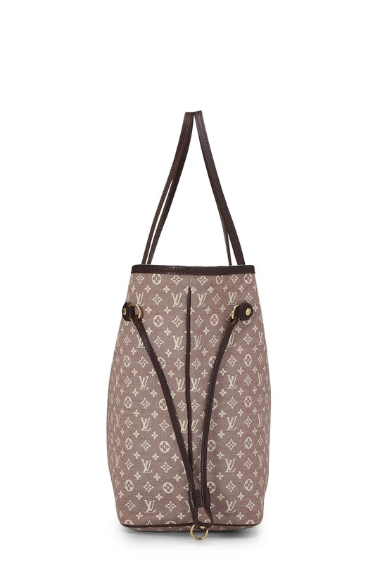 Burgundy Monogram Idylle Neverfull MM, , large image number 2