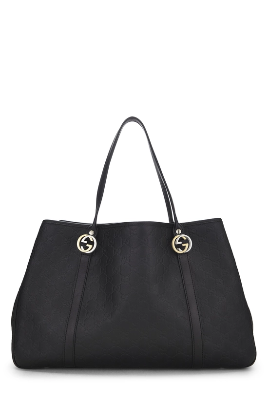 Black Guccissima GG Twins Tote, , large image number 3