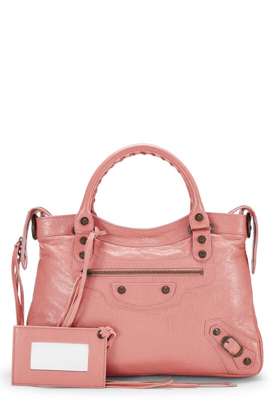 Pink Agneau Classic Town Bag, , large image number 0