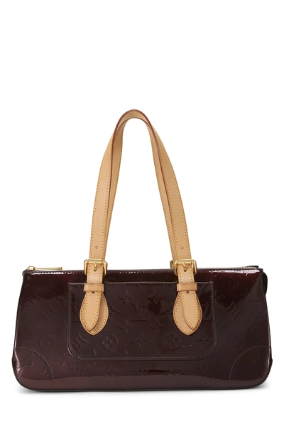 Louis Vuitton Amarante Monogram Vernis Rosewood Avenue