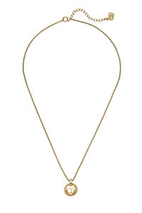 Chanel Gold Quilted 'CC' Necklace Medium Q6J0NH17D7081