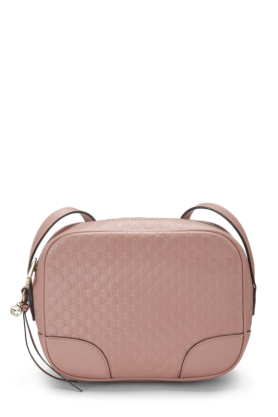 Pink Microguccissima Bree Crossbody , , large image number 0