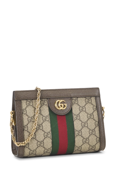 Gucci Original GG Supreme Canvas Ophidia Shoulder Bag Mini — photo 2