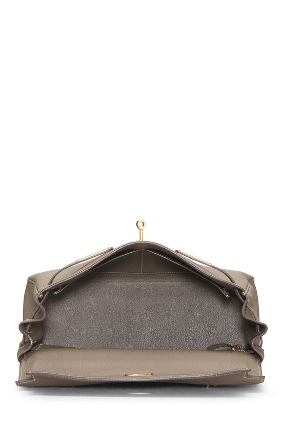 Etoupe Togo Kelly Retourne 32, , large image number 5