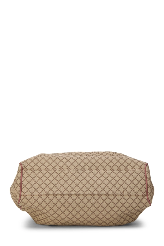 Pink Diamante Canvas Zip Sukey Large , , large image number 4