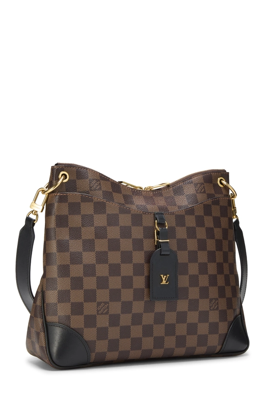 Black Damier Ebene Odeon MM NM, , large image number 1