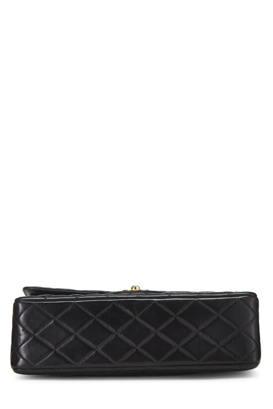 Black Quilted Lambskin Paris Limited Double Flap Medium, , large image number 5
