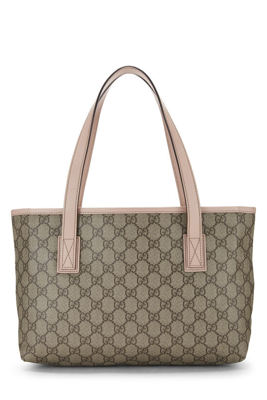 Pink GG Supreme Canvas Tote Small, , large image number 3