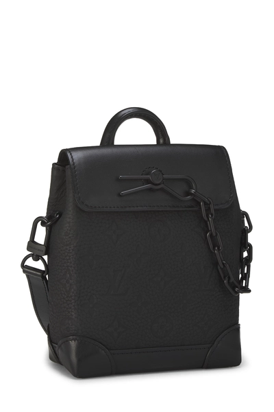 Louis Vuitton Black Taurillon Steamer Nano — photo 2