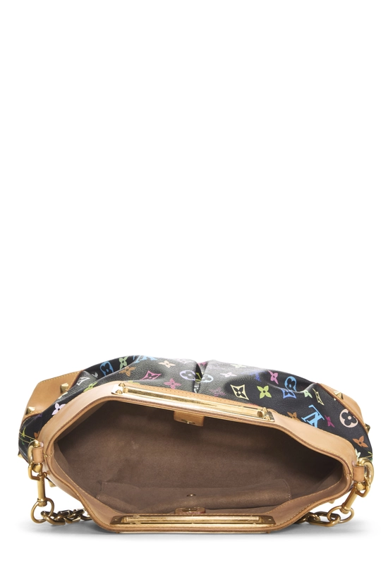 Takashi Murakami x Louis Vuitton Black Monogram Multicolore Judy MM, , large image number 5