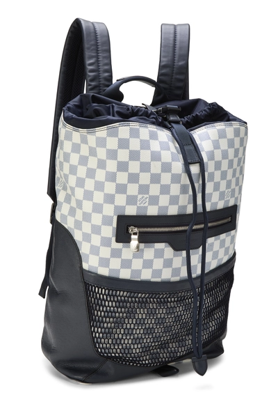 Louis Vuitton Navy Damier Cobalt Match Point Backpack — photo 2