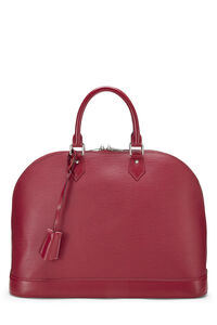 Louis Vuitton x Yayoi Kusama Alma BB Red/White in Grained Epi Cowhide  Leather with Silver-tone - US