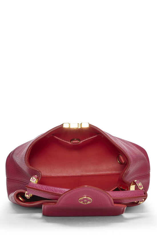 Louis Vuitton Louis Vuitton Monogram Giant Flower Capucines Bb 2way Hand  Bag Taurillon Leather Pink